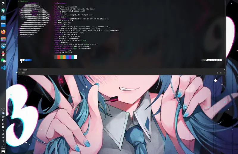 Gentoo on Apple Silicon Mac